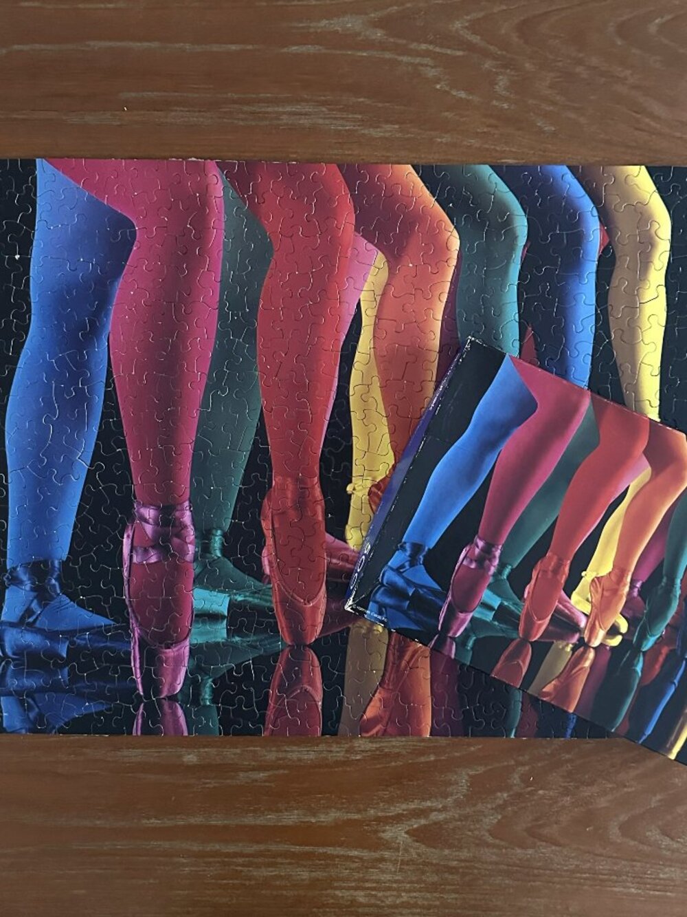 Vtg Springbok DANCE! DANCE! DANCE! 500 Pc Jigsaw Puzzle Ballet Shoes Hallmark